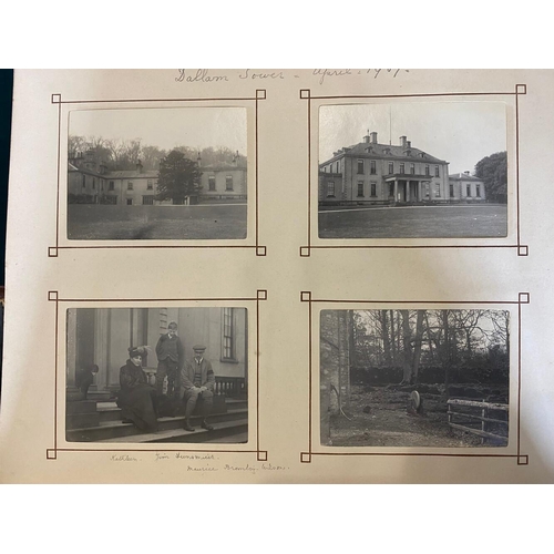 244 - VISCOUNT FRANKFORT DE MONTMORENCY AND FAMILY. A collection of 25 photograph albums, etc., c.1865-195... 