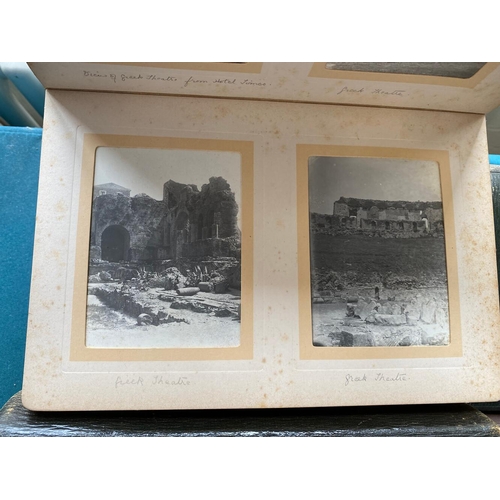 244 - VISCOUNT FRANKFORT DE MONTMORENCY AND FAMILY. A collection of 25 photograph albums, etc., c.1865-195... 