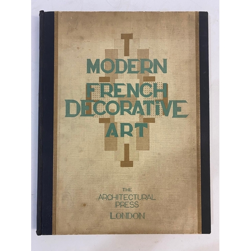 25 - LEON DESHAIRS. Modern French Decorative Art, 1926 and 1 other (2). Leon Deshairs. Modern French Deco... 