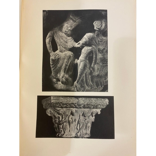 26 - PAUL DESCHAMPS. French Sculpture of the Romanesque Period, 1930 and 2 others (3). Paul Deschamps. Fr... 