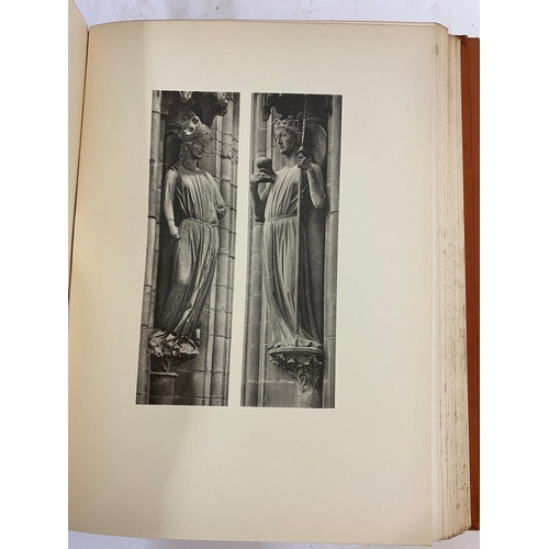 26 - PAUL DESCHAMPS. French Sculpture of the Romanesque Period, 1930 and 2 others (3). Paul Deschamps. Fr... 