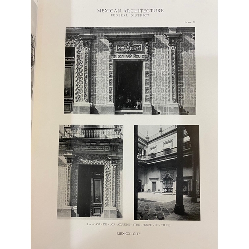 31 - ATLEE B. AYRES. Mexican Architecture, 1926 and 1 other. Atlee B. Ayres. Mexican Architecture, first ... 