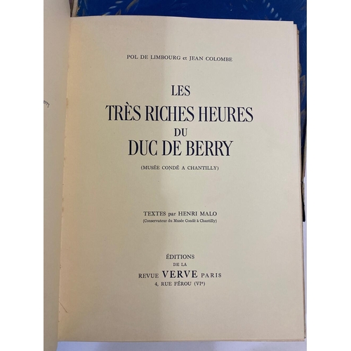 42 - VARIOUS. L'ecole Parisienne, XIV Siecle, 1942 and 7 others, similar (8). Germain Bazin. L'ecole Pari... 