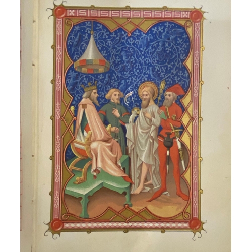 45 - ANON. Livre d'heures d'apres les manuscrits de la Bibliotheque Royale, 1846. Anon. Livre d'heures d'... 