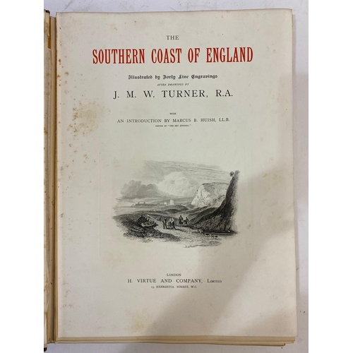 49 - J. M. W. TURNER. The Southern Coast of England, c. 1895. J. M. W. Turner. The Southern Coast of Engl... 