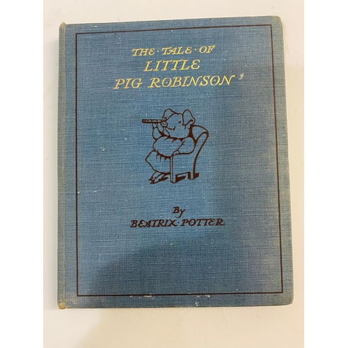 50 - BEATRIX POTTER. The Tale of Pig Robinson, 1930. Beatrix Potter. The Tale of Pig Robinson, early edit... 