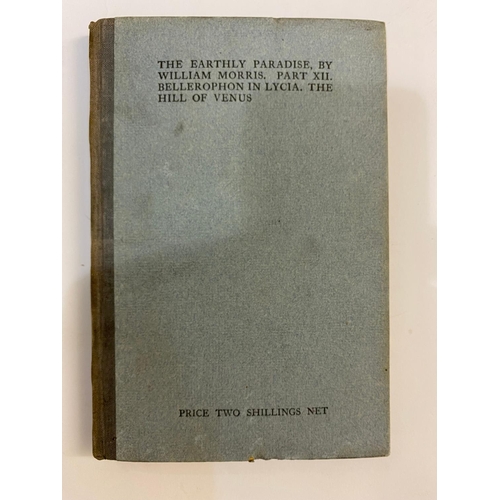 53 - WILLIAM MORRIS. The Earthly Paradise, 12 volumes, 1905. William Morris. The Earthly Paradise, 12 vol... 