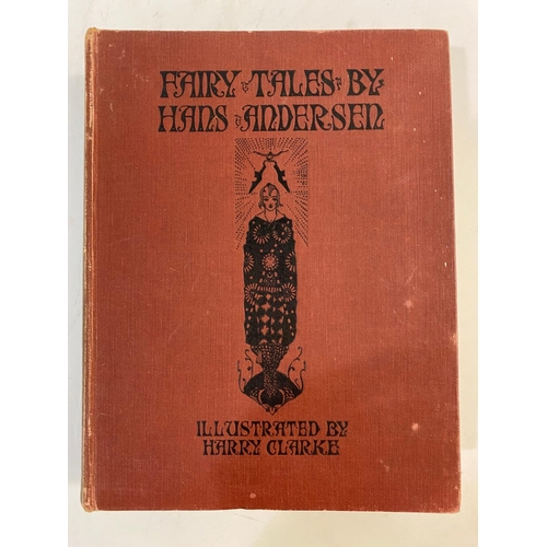 55 - HARRY CLARKE. Fairy Tales by Hans Christian Andersen, 1931. Harry Clarke, illustrator. Fairy Tales b... 