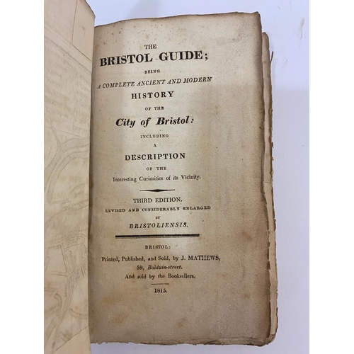 63 - EDWARD SHIERCLIFF, AND OTHERS. Shiercliff's Bristol and Hotwell Guide, 1789, and 3 others (4). Edwar... 