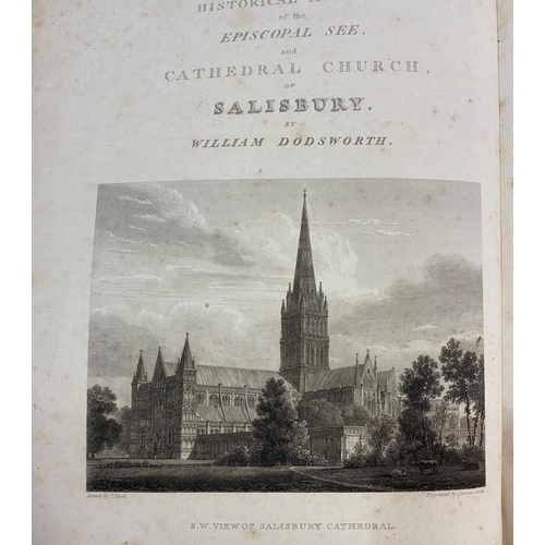 65 - WILLIAM DODSWORTH, AND OTHERS. An Historical Account of the... Cathedral Church of Salisbury, 1814 a... 