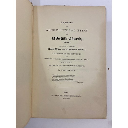 65 - WILLIAM DODSWORTH, AND OTHERS. An Historical Account of the... Cathedral Church of Salisbury, 1814 a... 