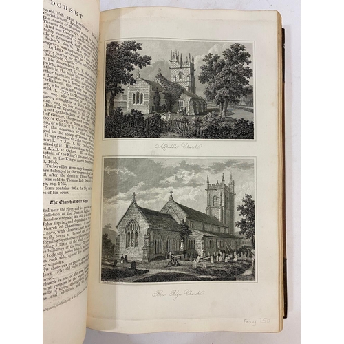 78 - JOHN HUTCHINS. The History and Antiquities of the County of Dorset, 4 volumes, 1861-70. John Hutchin... 