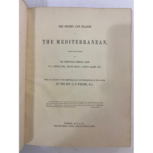 82 - GEORGE NEWENHAM WRIGHT. The Shores and Islands of the Mediterranean, c.1840. George Newenham Wright.... 