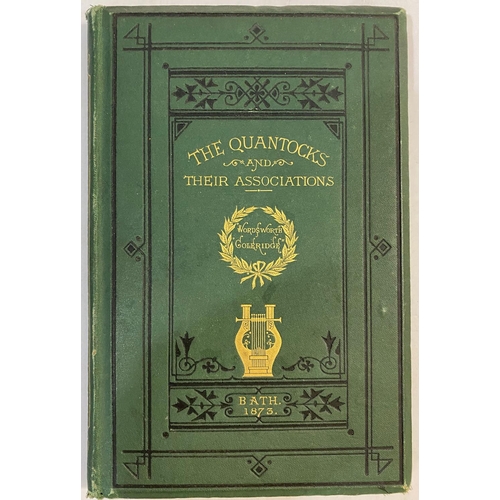 89 - W. L. NICHOLS. The Quantocks and Their Associates, 1873. W. L. Nichols. The Quantocks and their Asso... 