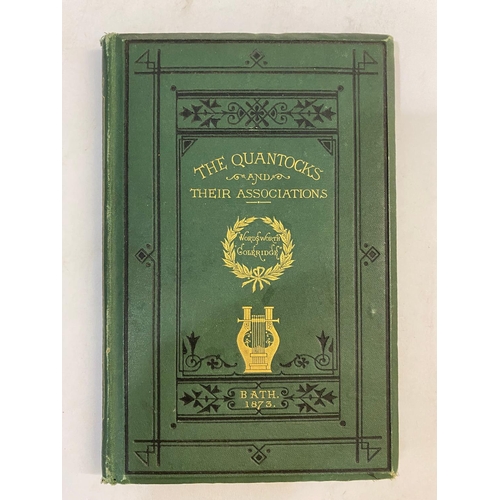 89 - W. L. NICHOLS. The Quantocks and Their Associates, 1873. W. L. Nichols. The Quantocks and their Asso... 