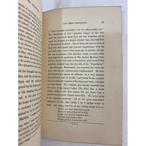 89 - W. L. NICHOLS. The Quantocks and Their Associates, 1873. W. L. Nichols. The Quantocks and their Asso... 