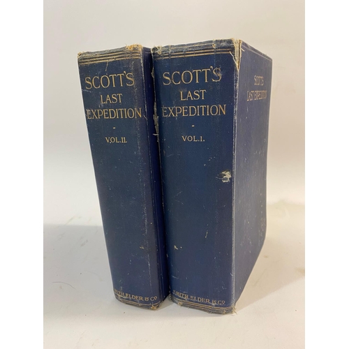 94 - SIR ROBERT FALCON SCOTT. Scott's Last Expedition, 2 volumes, 1915. Sir Robert Falcon Scott. Scott's ... 