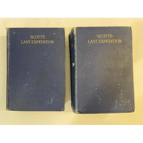 94 - SIR ROBERT FALCON SCOTT. Scott's Last Expedition, 2 volumes, 1915. Sir Robert Falcon Scott. Scott's ... 