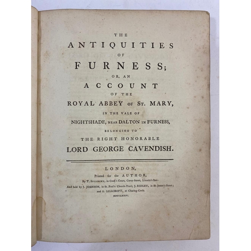 99 - THOMAS WEST. The Antiquities of Furness, 1774. Thomas West. The Antiquities of Furness; or, An Accou... 