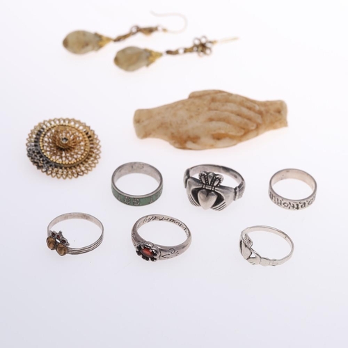 920 - A QUANTITY OF JEWELLERY. including marcasite jewellery and various other items.  **BP 22.5% inc VAT ... 