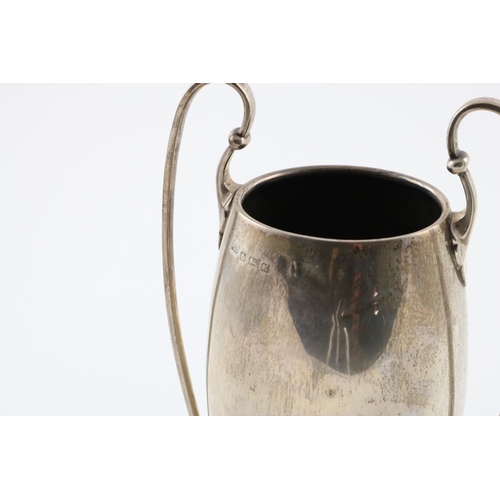 159 - ENGLISH BOWLING ASSOCIATION INTEREST:-. a George V two-handled trophy cup, with long loop handles an... 