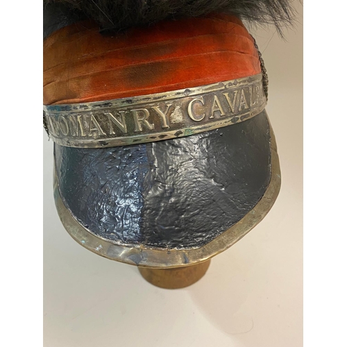 268 - A FINE COPY OF A 1796 PATTERN TARLETON HELMET. A fine replica of a 1796 Pattern Tarleton helmet of t... 