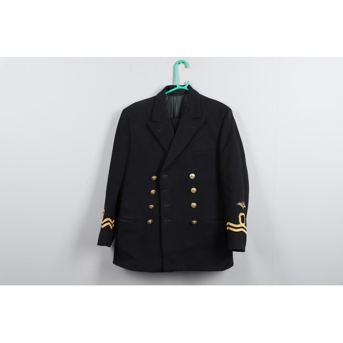 273 - A COLLECTION OF POST SECOND WORLD WAR NAVAL UNIFORM. A collection of uniform to include a medical of... 