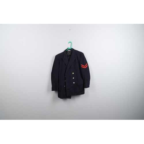 273 - A COLLECTION OF POST SECOND WORLD WAR NAVAL UNIFORM. A collection of uniform to include a medical of... 