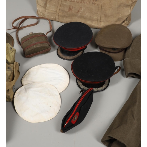 274 - A COLLECTION OF SECOND WORLD WAR ROYAL MARINES UNIFORM. A collection of uniform belonging to Major N... 