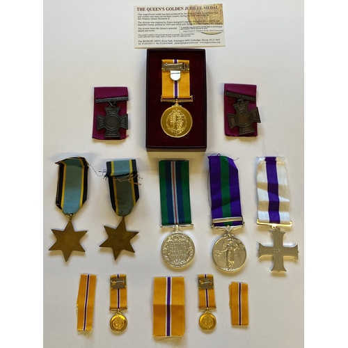 396 - A COLLECTION OF UNOFFICIAL OR UNNAMED COPY MEDALS. A Northern Ireland Prison Service Medal on ribbon... 