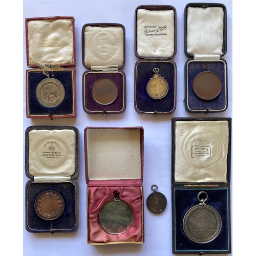 435 - A TURNERS COMPANY PRIZE MEDAL AND OTHER AWARD MEDALS. A TURNERS COMPANY OF LONDON PRIZE MEDAL FOR MA... 