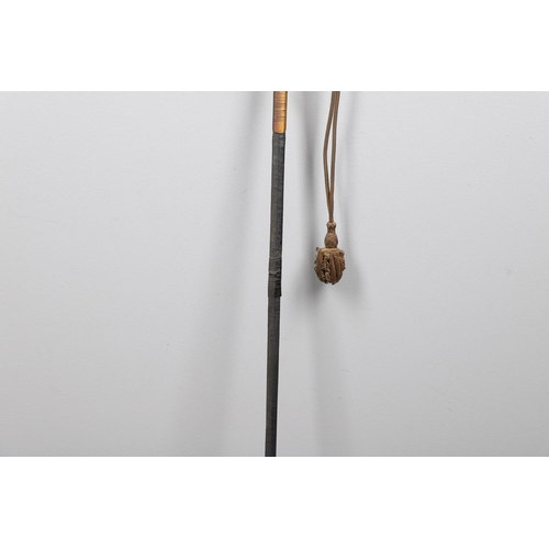 64 - AN EARLY 20TH CENTURY DRESS SWORD. With a 78cm sharpened blade with allover etched decoration, marke... 