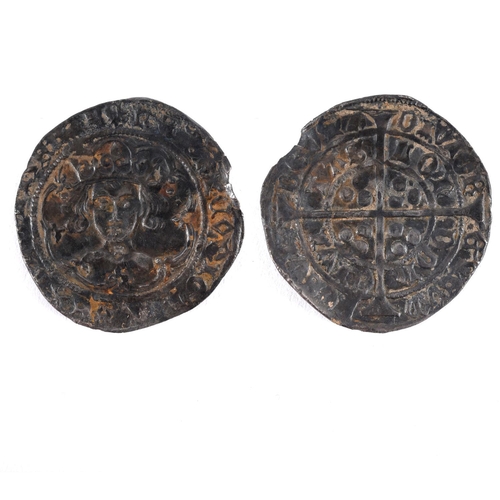 494 - A HENRY VI (FIRST REIGN) SILVER GROAT 1422-1461. A hammered silver Groat, Cross-Pellet Issue (1454-1... 