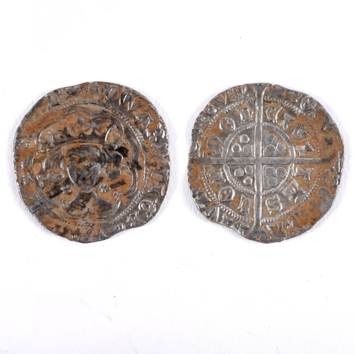 517 - AN EDWARD IV (FIRST REIGN) SILVER GROAT. A hammered Silver Groat, Light Coinage (1464-1470), London ... 