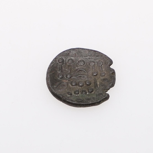 533 - A CELTIC DUROTRIGES STATER (50 BC - 50 AD). A Durotriges Stater, 2cm, c. 2.9g. Durotriges were situa... 