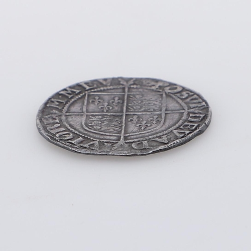 538 - AN ELIZABETH I SHILLING, 1590-2. An Elizabeth I Shilling, crowned bust l, mm. to both sides, hand fo... 