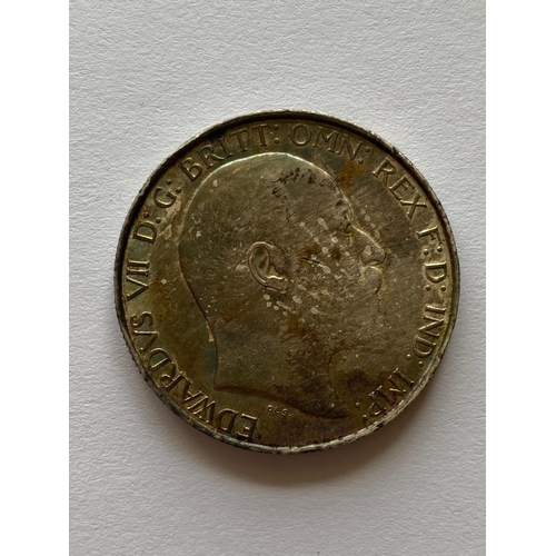 578 - AN EDWARD VII FLORIN, 1903. An Edward VII Florin, Bare head r, Britannia standing on ship's bow, dat... 