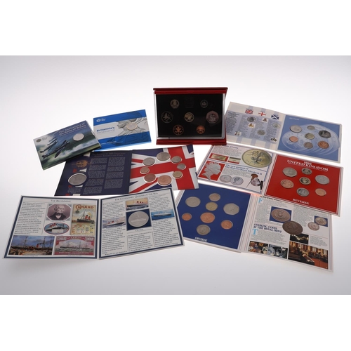 589 - A COLLECTION OF ROYAL MINT RECENT ISSUES TO INCLUDE UNCIRCULATED SETS AND OTHERS. A collection of re... 