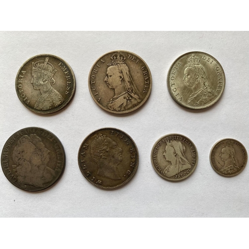 680 - A SMALL COLLECTION OF 17TH - 19TH CENTURY COINS. A small collection of 17th, 18th and 19th century s... 