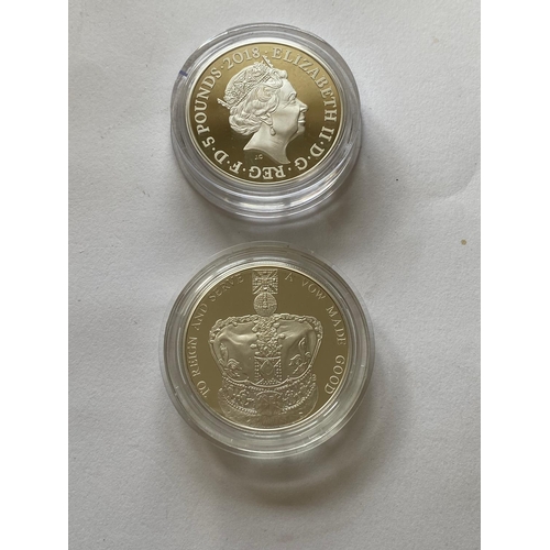 701 - A COLLECTION OF ROYAL MINT ROYALTY THEMED £5.00 SILVER PROOF COINS. Royal Mint issues: 2000 silver £... 