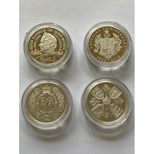 701 - A COLLECTION OF ROYAL MINT ROYALTY THEMED £5.00 SILVER PROOF COINS. Royal Mint issues: 2000 silver £... 