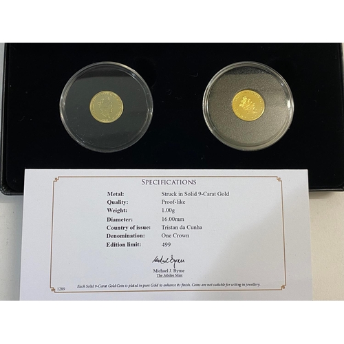 710 - A COLLECTION OF JUBILEE MINT GOLD AND SILVER PROOF COIN SETS. A collection of cased Jubilee Mint pre... 