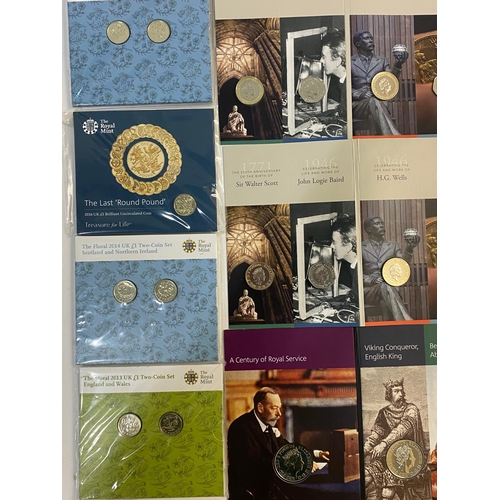 711 - A COLLECTION OF ROYAL MINT UNCIRCULATED YEAR SETS AND OTHERS. Royal Mint year sets for 2015, proof s... 