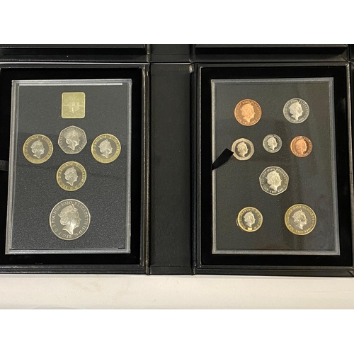 727 - ROYAL MINT PROOF COIN SETS, COLLECTORS EDITIONS 2017, 2018, 2019, 2020, 2021. Five Royal Mint 'Treas... 