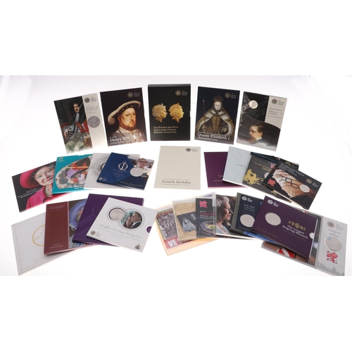 763 - A COLLECTION OF ROYAL MINT RECENT COMMEMORATIVE AND OTHER ISSUES. A collection of recent issues, Roy... 