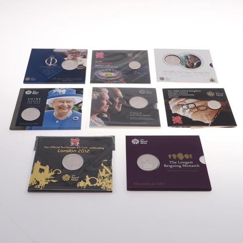 763 - A COLLECTION OF ROYAL MINT RECENT COMMEMORATIVE AND OTHER ISSUES. A collection of recent issues, Roy... 