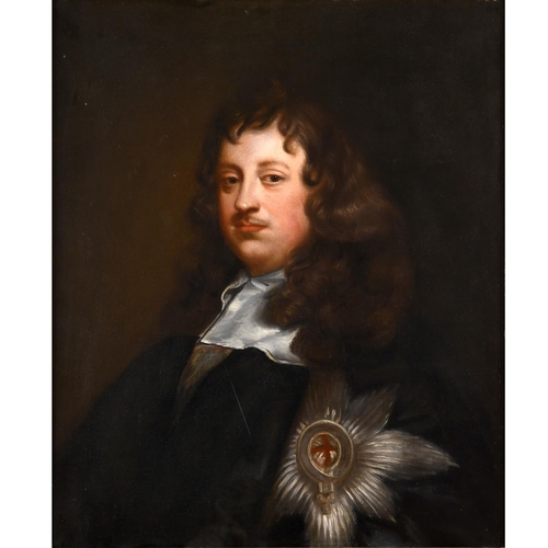 514 - SIR PETER LELY (1618-1680). After. PORTRAIT OF EDWARD MONTAGU, 1st EARL OF SANDWICH (1625-1672). Qua... 