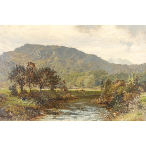 549 - JAMES ELLIOT (FL.1884-1897). COUNTRY LANDSCAPES IN THE WELSH BORDERS. Four, two signed, oil on canva... 