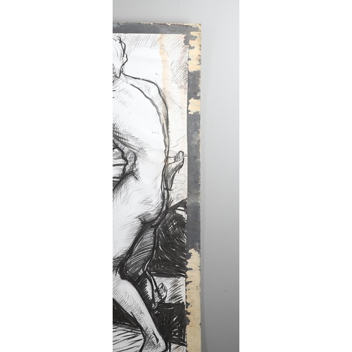 577 - PATRICK REYNTIENS, OBE (1925-2021). MEN BATHING; TWO FIGURES (2); THREE FIGURES IN A BOAT. (d) Four,... 