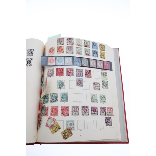 656 - GREAT BRITAIN STAMP COLLECTION. Including a Windsor album with 19thc and 20thc used and mint stamps,... 